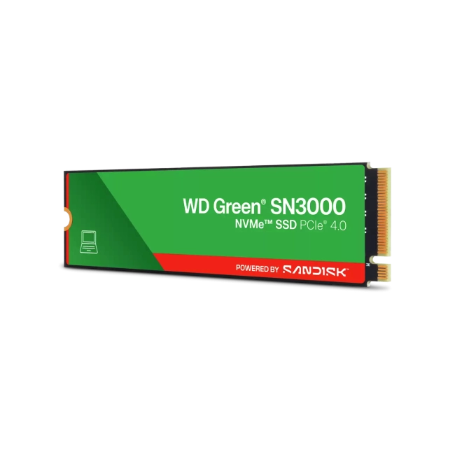 Western Digital WD Green SN3000 - Internal hard drive - 1 TB - M.2 2280 - Solid state drive-2