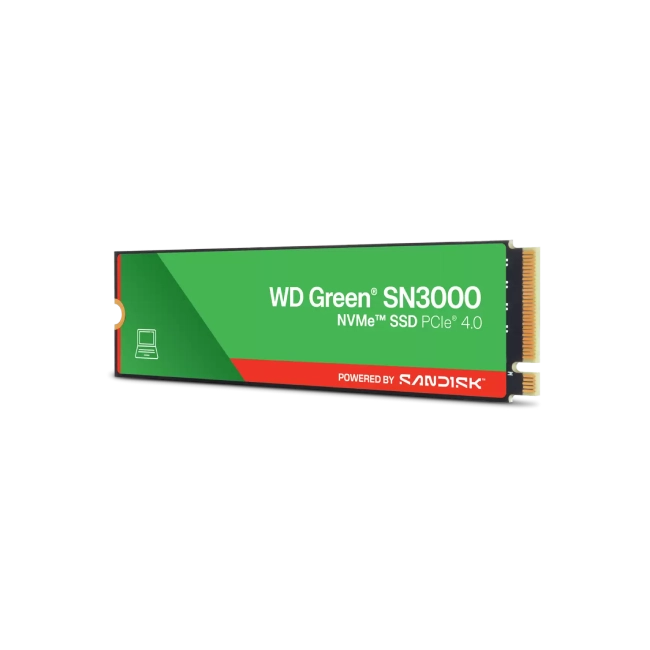 Western Digital WD Green SN3000 - Internal hard drive - 2 TB - M.2 2280 - Solid state drive