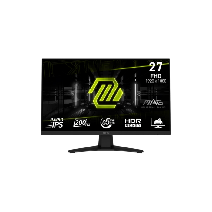 MONITOR GAMING MSI MAG 274F 27" PLANO 1920 X 1080 200 HZ ANTI-GLARE HDMI Y DP 9S6-3CE41H-004-1