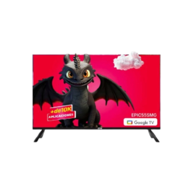 Televisor Epic EPIC55SMG Smart TV 55" 4K Google TV Chromecast-1