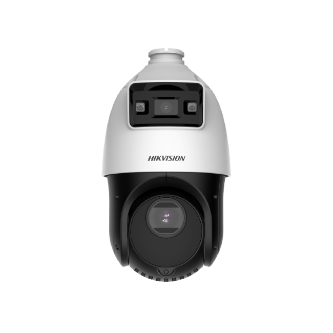 Hikvision Pro Series DS-2SE4C425MWG-E/14(F0) - Cámara de vigilancia de red - PTZ - torreta - a prueba de polvo / impermeable - color (Día y noche) - 4 MP - 2560 x 1440 - motorizado - audio - LAN 10/100 - MJPEG, H.264, H.265 - CC 12 V / PoE Plus