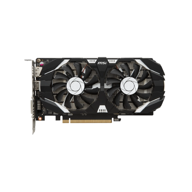 Tarjeta de Video MSI GTX1050 Ti 4GT OC GPU-G1050T4TC-824142137307