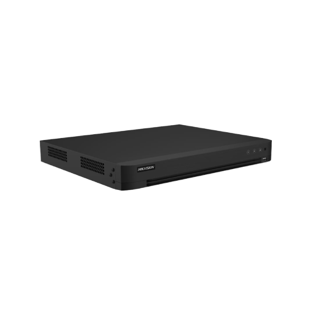 DVR Hikvision iDS-7232HQHI-M2/XT 32 Canales Deteccion de Personas y Autos H.265 Pro IP XVR
