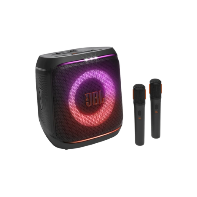 Bocina JBL PartyBox Encore 2 con microfonos