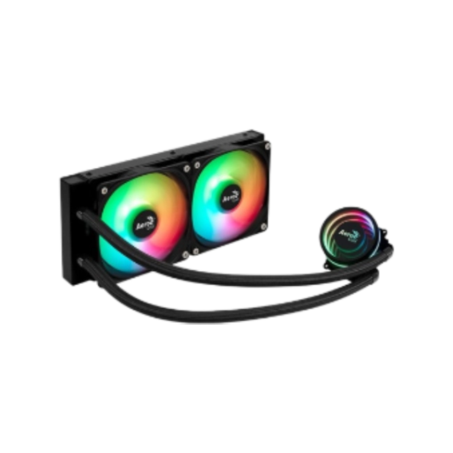 Enfriamiento Liquido RGB Aerocool Oasis L240 BK AIO 240mm ACLA-OA24117.11 Negro