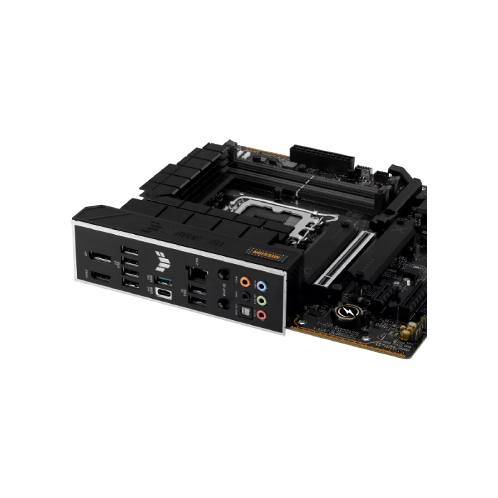 ASUS - TUF GMIG B760M-PLUS WIF II - Motherboard - Micro ATX - LGA1700 Socket - Intel B760 - para Core i9 / para Core i7 / para Core i5 / para Core i3 / para Celeron / para Pentium 4 - Intel HD Graphics