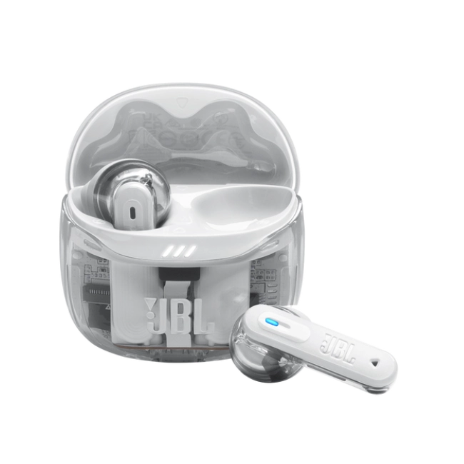 JBL - Headphones - Wireless - Tune Flex 2  TWS Ghost White-1