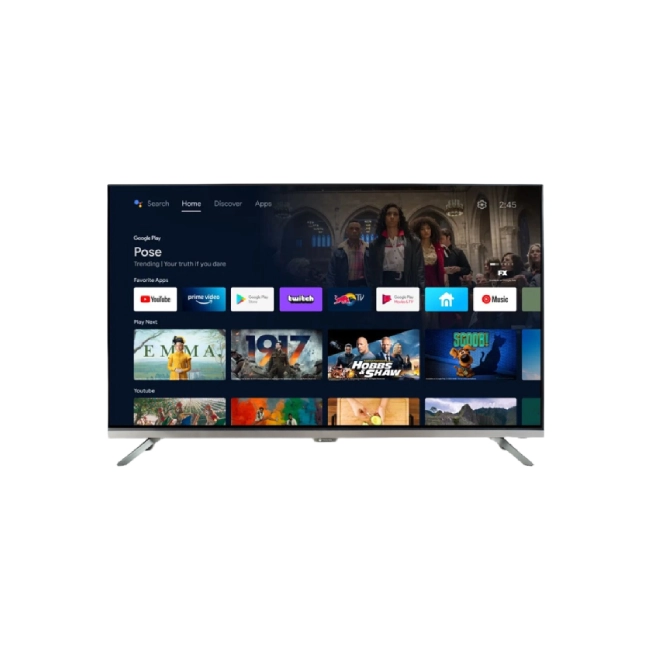 Television Motorola MOT50ULD01 50" 4K UHD WOS 5.0 3840X2160 3 HDMI 2.0. 2 USB Wi-Fi. 2T2R