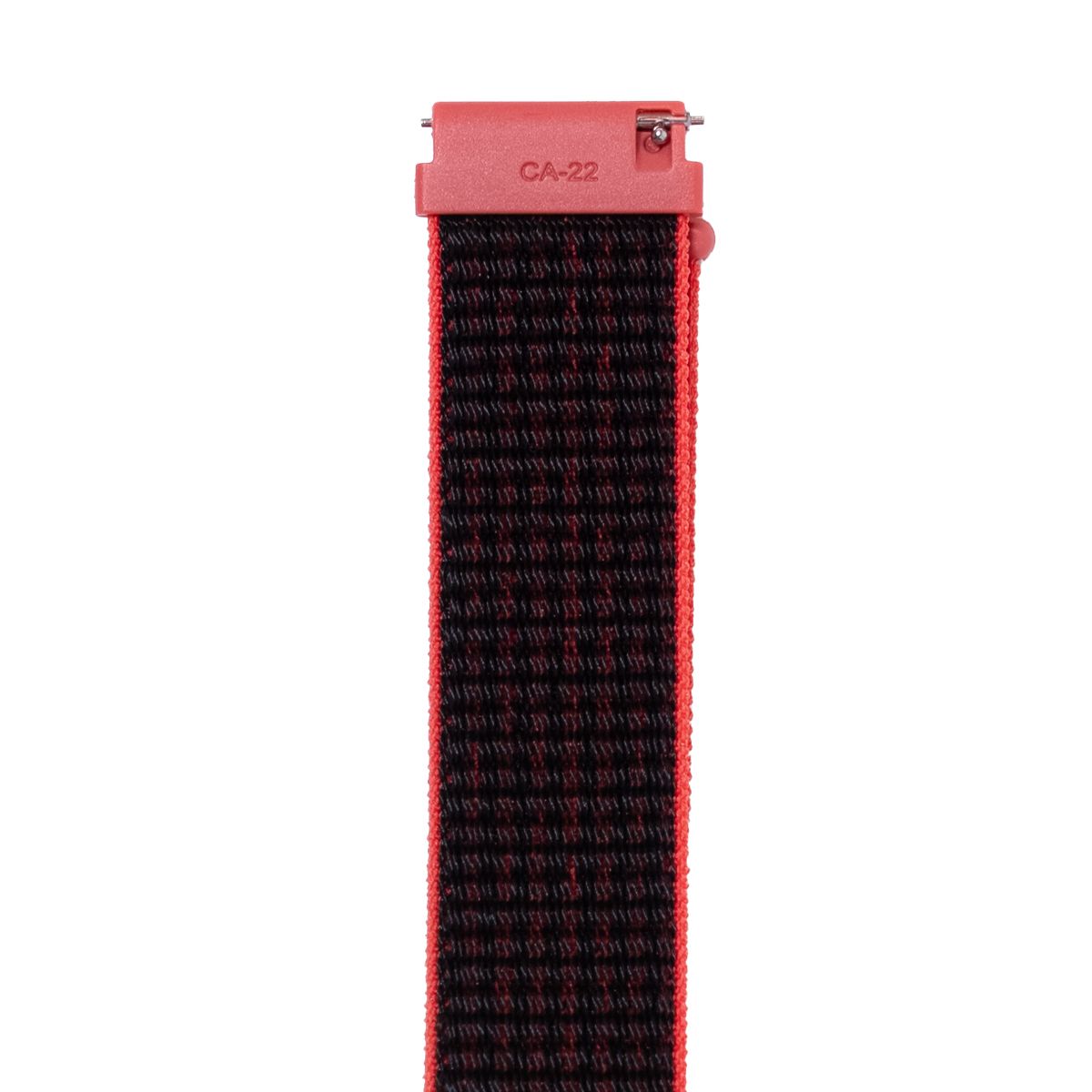 Pulsera T7 y T8 velcro negro rojo