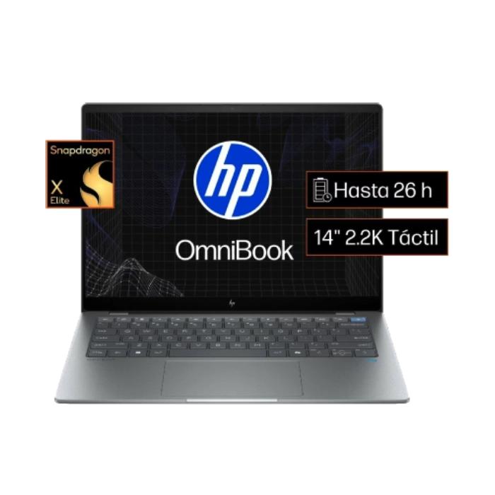 HP - Notebook - 14" - Qualcomm Snapdragon X1P-42-100 - 16 GB - 1 TB SSD - Windows 11 Home - 1-year warranty-1