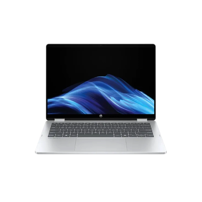 HP Omni Clamshell - Notebook - 14" - Intel Core 5- 120U / 5.0 GHz - 8 GB - DDR5 SDRAM - 512 GB - Integrated graphics - Windows 11 Home - Silver