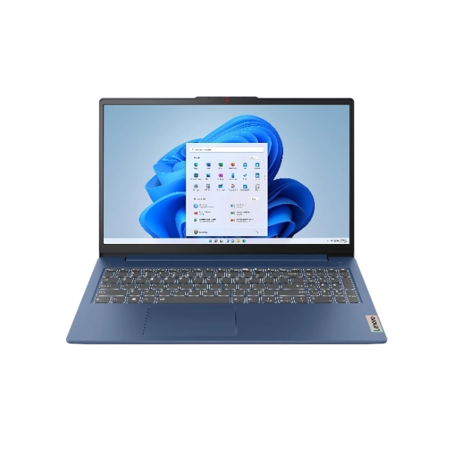 Lenovo IdeaPad Slim 3 15AMN8 - Ordenador portátil - 15.6" - 1920 x 1080 - AMD Ryzen 3 / 4.1 GHz - LPDDR5 SDRAM - 8 GB - 512 GB SSD - AMD Radeon 610M - Windows 11 Home Single Language + Maletín-1