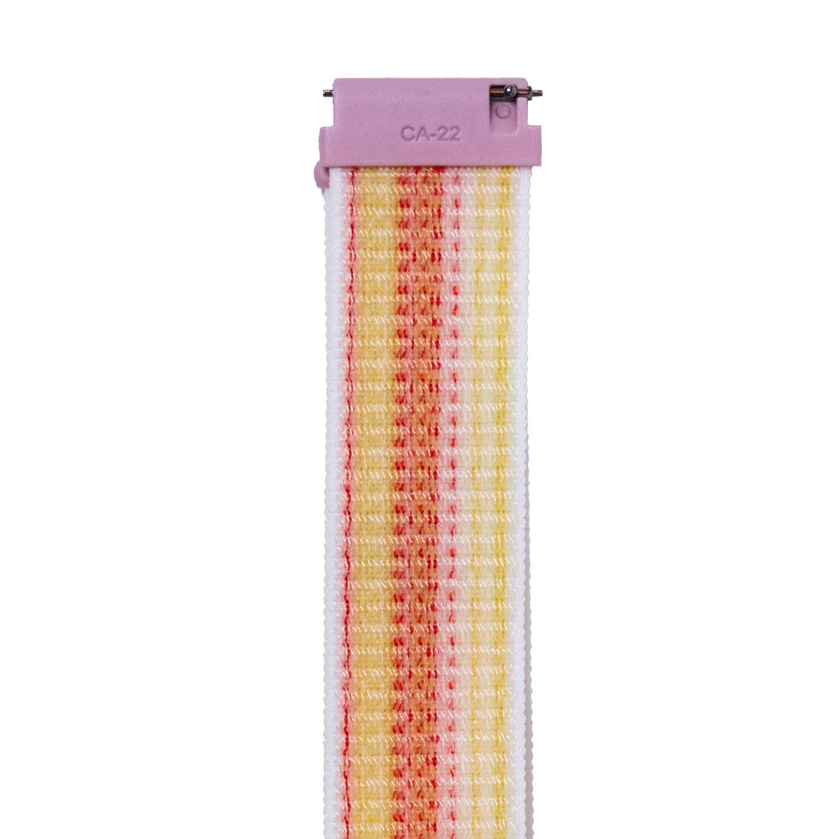 Pulsera T7 y T8 velcro rosa tonos claros blancos