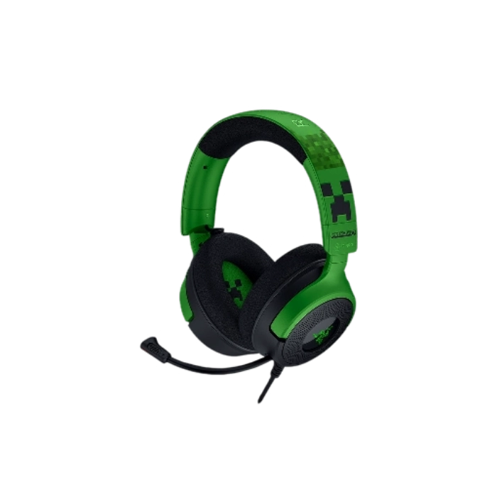 Headset Gaming Razer RZ04- 05180200- R3M1 Kraken V4 X Wired Color Verde Minecraft-6