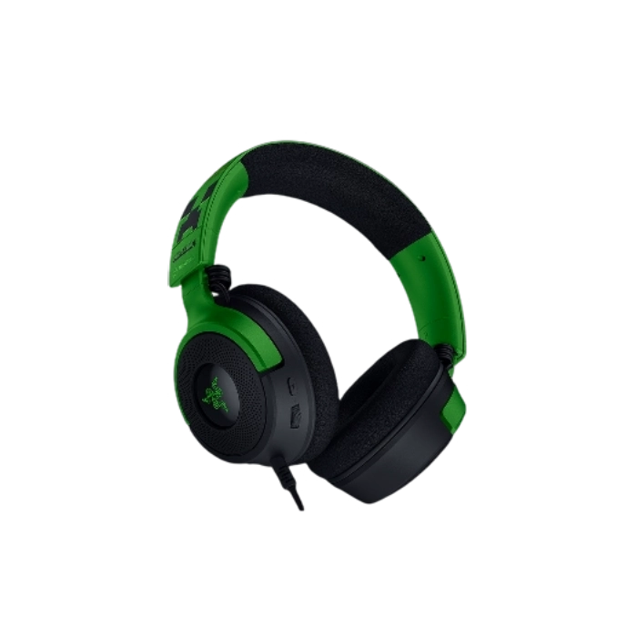 Headset Gaming Razer RZ04- 05180200- R3M1 Kraken V4 X Wired Color Verde Minecraft-9