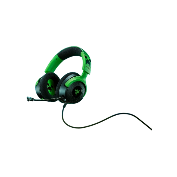 Headset Gaming Razer RZ04- 05180200- R3M1 Kraken V4 X Wired Color Verde Minecraft-10