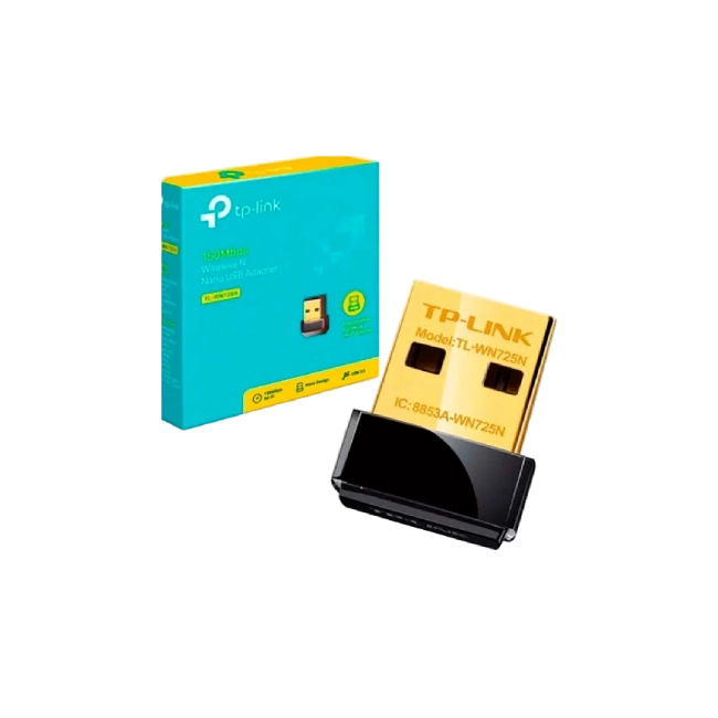 ADAPTADOR TP LINK USB NANO INALAMBRICO TL-WN725N