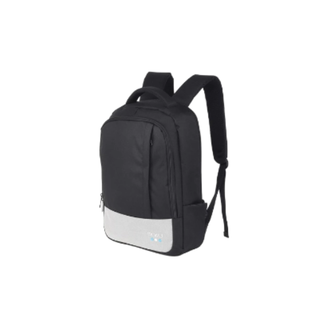 Mochila U2 Negro Gris Claro para Notebooks 15.6"