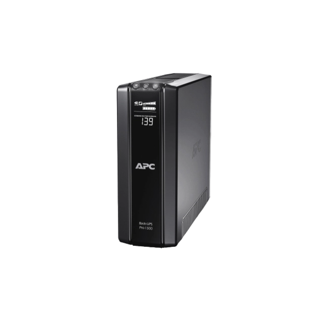 APC Back-UPS Pro 1500 - UPS - CA 230 V - 865 vatios - 1500 VA - RS-232, USB - conectores de salida: 10 - negro-1