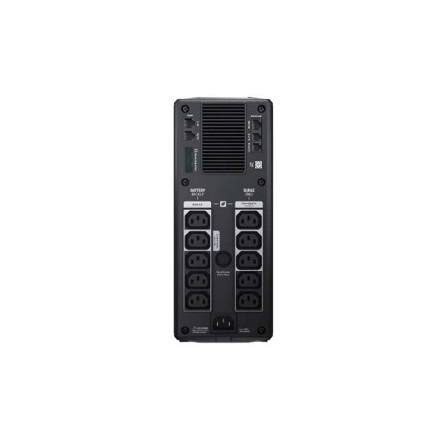 APC Back-UPS Pro 1500 - UPS - CA 230 V - 865 vatios - 1500 VA - RS-232, USB - conectores de salida: 10 - negro-2