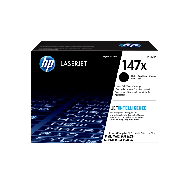 HP 147X Black Toner Cartridge-1