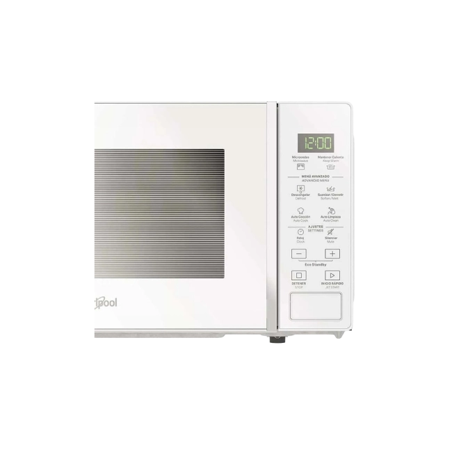 Microondas Whirlpool WM1807W 0.7P³ Color Blanco-14