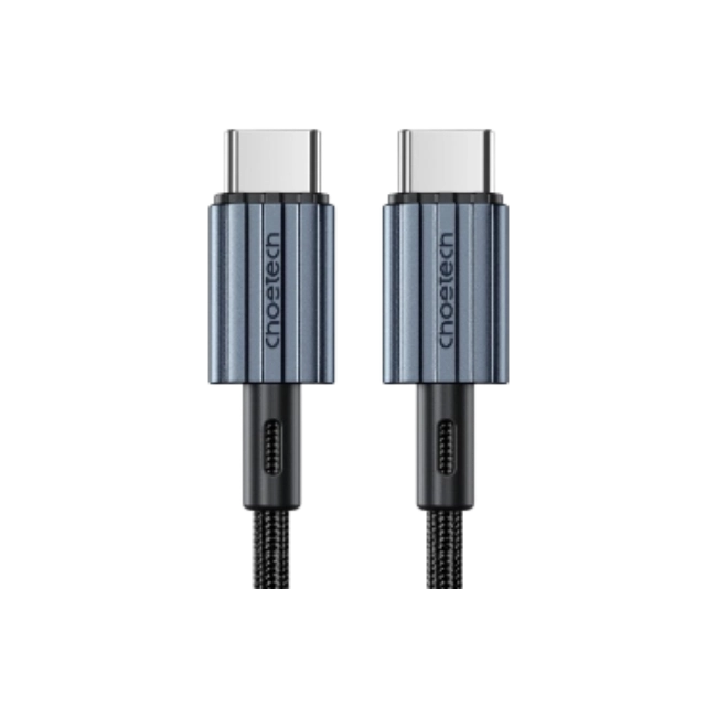 Cable Choetech XCC-1014-BK USB Tipo C a Tipo C 1.2mts
