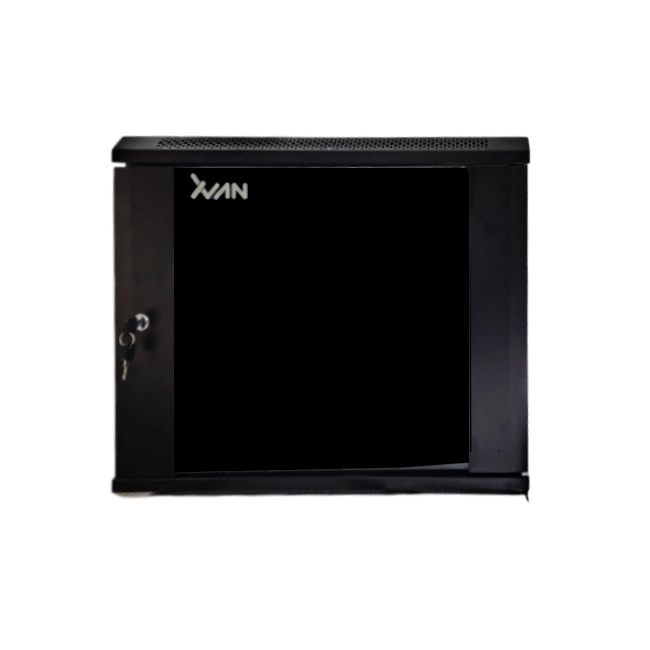 Gabinete de Pared Xvanwere XVA-450U9-BK Color Negro 600X450X9U